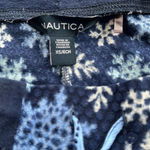 Nautica 2piece pajama set for women blue with snowflake prints size XSmall Photo 5