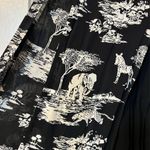 Reformation Animal Print Midi Dress Open Slit Photo 3