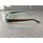 Michael Stars  Eyeglasses Trendy Cocoa Mint Women 48-13-135 Frames ONLY blue Photo 2