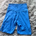 Nike  Yoga Blue Bike Shorts Photo 4