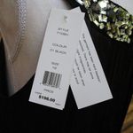 French Connection NWT  Black Satin Dress Photo 8