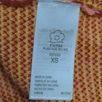 Farm Rio Burgundy Toucanissimo Belted Cardigan Long Sleeve Open Front XS New Photo 6