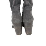 Dolce Vita Kylar Gray Suede Tall Knee High Heeled Point Toe Boots Size 7.5 Photo 5