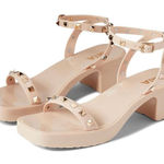 MIA  Sandals Womens Size 6 Pink Studded Chunky Heel Y2K Photo 0