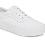 Vans Platform Old Skool White Sneakers Photo 0