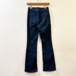 Anthropologie Pilcro Women's High Waisted Flare Dark Wash Denim Jeans Size 26 Photo 4