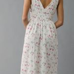 American Eagle V-Neck Corset Midi Dress Photo 1
