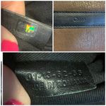 Chloé CHLOE FRONT POCKET TOTE BAG IN BROWN & BLACK LEATHER W/DETACHABLE POUCH Photo 3