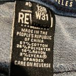 REWASH  brand jeans distress hem Photo 5