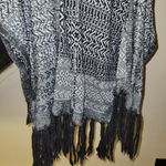 Banana Republic Heritage Collection Fringe Cape sweater XS/S Photo 2