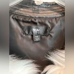 Faux Fur Vest with faux leather size Medium White Photo 2