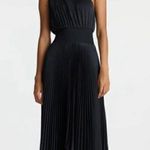 ALC Frank ALC Ruby Black Pleated One Shoulder Dress Sz 14 NEW Photo 0