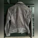 Liverpool  Los Angeles Gray faux Suede Jacket Photo 1
