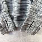 Lululemon Size 8 Runderful Long SleeveSpace Dye Camo White Silver Spoon Slim Fit Photo 4