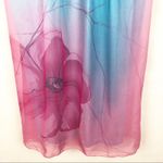 Y2K Fairy Pastel Whimsical Midi Babydoll Dress Womens Medium Event Romantic Blue Photo 2