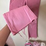 Acne Studios Straight Leg Jeans In Pink Salmon Size 28 Photo 4