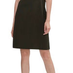 MM.LaFleur Women’s Annie Olive Green Vneck Sheath Mini Dress size 6 Photo 0