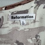 Reformation NEW  Noha Mini Dress in Ranchera Western Print Size 8 Photo 3