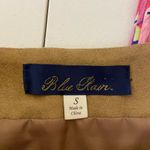 Blue Rain NWOT‎ |  women’s suede multi-button miniskirt — small Photo 7