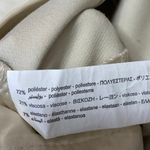 ZARA  Women's Beige Khaki Chino Pleated High Rise Trousers Dress Pants Size M Photo 4