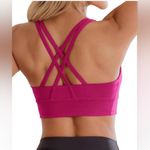 Lululemon Pink Sports Bra‎ Size M Photo 2