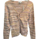 Madewell Space Dye V-Neck Sweater - Mahogany - Size XL - NWT Photo 0