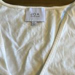 J.O.A. Los Angeles Women's Twist Front Crop Top White M Cotton Photo 2