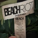 Beach Riot  BLACK PALM RACHEL MAXI HI LO SKIRT SMALL Photo 5