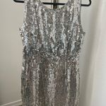 Stenay Silver Sequin Dress Size 10 Photo 0