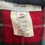 Woolrich The Woman Blue Plaid Wool Blanket Lined Chore Barn Coat Jacket Med Vtg Photo 10
