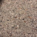 American Vintage 80's high waisted wool skirt, grey flecked black, brown xs Photo 9