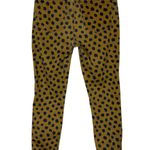 Madewell 10" High Rise Skinny Jeans Painted Sports Womens Size 28 Brown Safari Photo 5