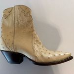 NEW Gorsuch Handmade Custom Boots 7.5 Women’s Ostrich Ankle Zipper Western Cream Photo 1