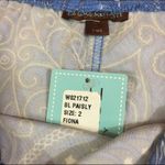 Liz Lange Womens Skirt Sz 2 Medium Large Fiona Paisley Blue White Maternity NEW Photo 4