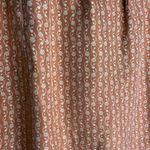 Sundance  Floral Skirt 100% Silk Tie Front Burnt Orange Sz S Hippie Boho Cottage Photo 3