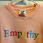 Pacific&Co NWT pacific &  cute embroidery empathy sweatshirt Photo 2