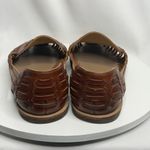 Nisolo Shoes Women’s 9.5 Brandy Huarache Leather Breathable Slip On Loafer Flats Brown Photo 3