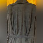 Banana Republic Blue Indigo Cotton Button Front Shirtdress Shirt Dress Size 4 Photo 12