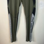 Victoria's Secret  Pink‎ Ultimate Fleece-Lined Leggings Olive Green Mesh Large Photo 1