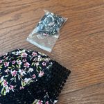 Kona Sol NWT  Crochet Bandeau Floral One Piece Swimsuit Size Small NEW WITH TAGS Photo 5