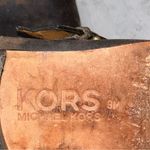 Michael Kors Kors Brown Leather Buckle Boots Booties size 9 Photo 6