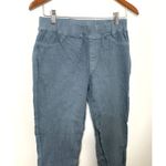 Umgee USA Distressed Denim Pull-On Jeggings Ankle Zip Stretch Cotton Blend Sz XL Photo 2