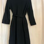 Etcetera Elegant Black Wrap Dress Photo 10