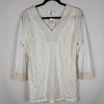 NWT Shannon Ford White Lace V Photo 0