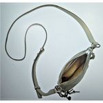 Lucky Brand Sage Green Leather Mini Crossbody Bag EUC Photo 5