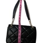 Nine West Black Quilted Shoulder Bag Photo 8