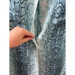 Old Navy  Python Snake Print Semi-Sheer Shirt Photo 2