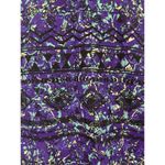 LuLaRoe Cassie Pencil Stretchy Purple Black Green Geometric Skirt L NWT Photo 2