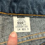 Levi's Vintage Made in the USA 560 Loose Fit Straight Leg Jeans - size 14 Photo 3
