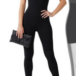 NWT Popilush Shapewear Jumpsuit Built Photo 0